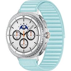 Galaxy Watch8 Classic | 46 мм | White | Fabric/Mint | S/M, Размер: 46 мм, Цвет: White, Тип ремешка: Fabric, Цвет ремешка: Mint, Размер ремешка: S/M, Подключение часов: Bluetooth / Wi-Fi